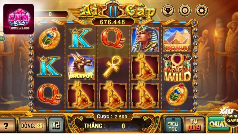 Các biểu tượng đặc biệt trong Slot Nữ Hoàng Ai Cập tại SumClub