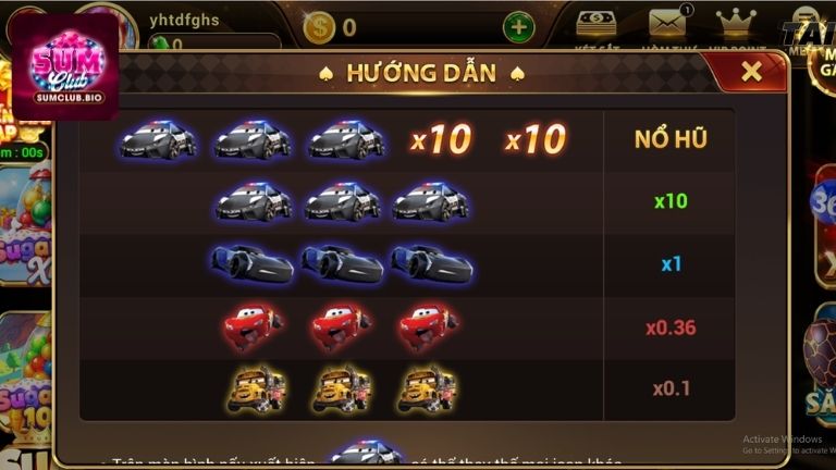 Chi tiết luật chơi Siêu Xe SumClub tân binh cần nắm rõ