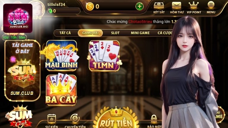 Game bài SumClub – Sân chơi đỉnh cao cho tín đồ đam mê chiến thuật