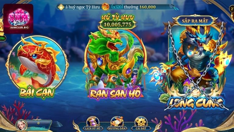 Giới thiệu game Bắn cá Long Cung SumClub