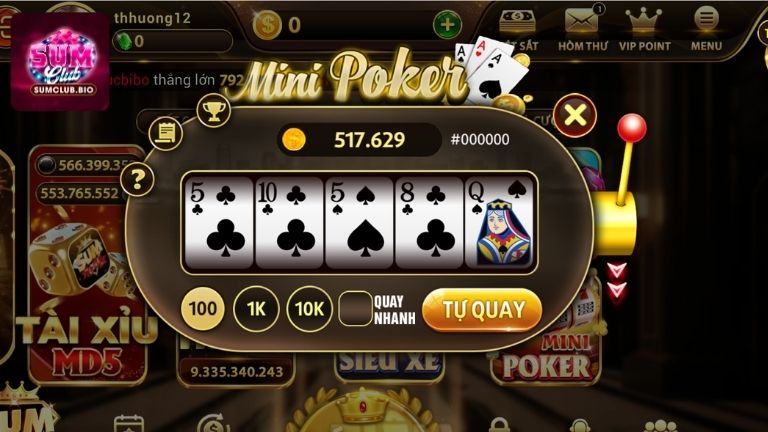 Giới thiệu Mini Poker SumClub