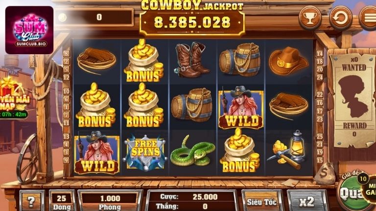 Huyền Thoại Cowboy – Cao bồi viễn tây & cơn mưa vàng jackpot