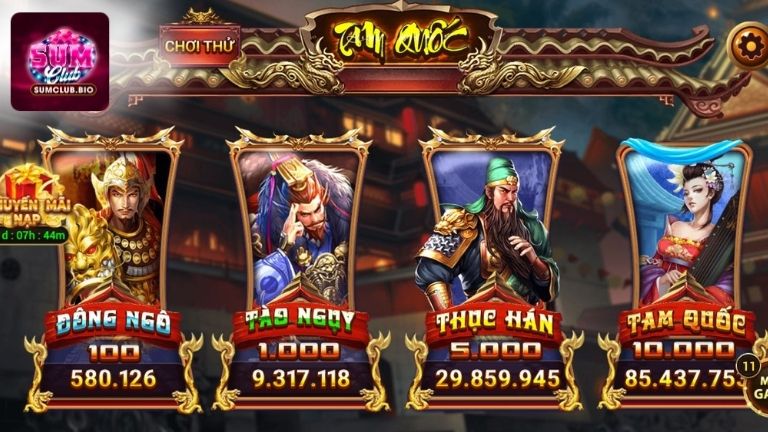 Khởi Nghĩa Tam Quốc – Hào khí chiến trường, thưởng lớn bất ngờ