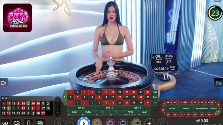 Kỹ thuật chơi Roulette tại cổng game SumClub