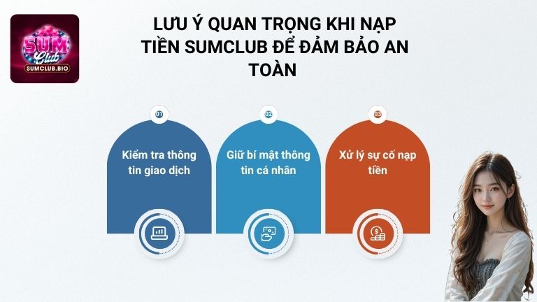 Lưu ý quan trọng khi nạp tiền SumClub để đảm bảo an toàn