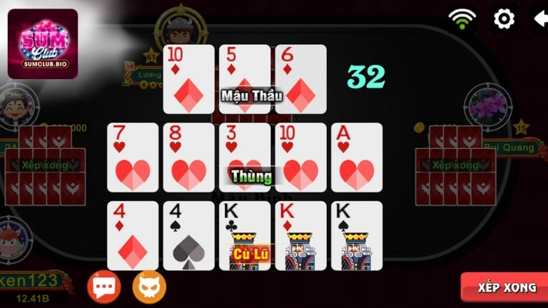 Mậu Binh – Trí tuệ & sắp xếp khéo léo