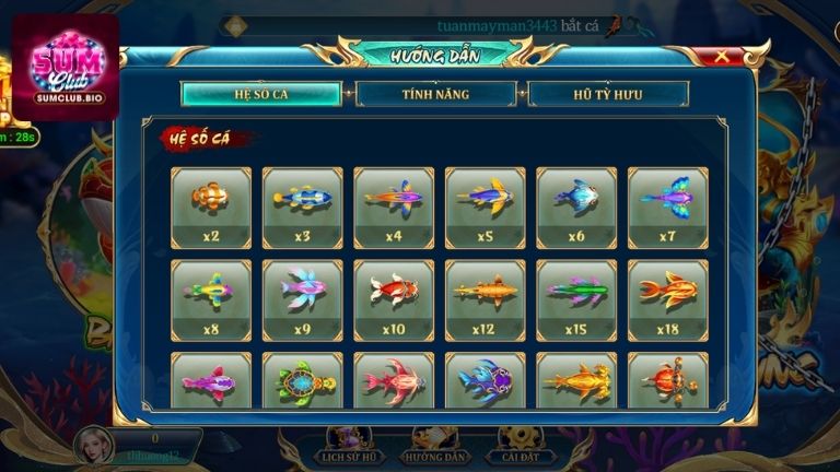 Những điều cần biết về cách chơi Bắn cá Long Cung SumClub