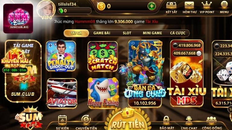 Thông tin sơ lược về game bắn cá SumClub